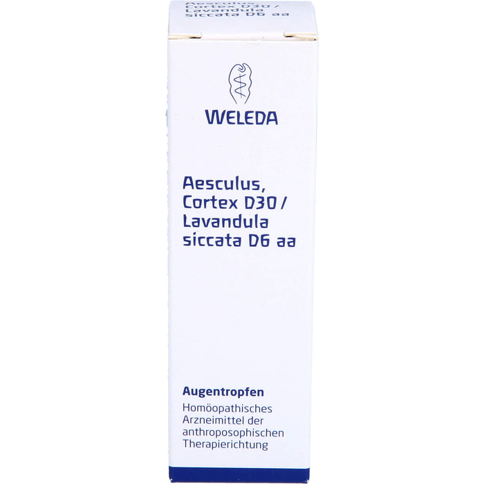 WELEDA Aesculus Cortex D 30 / Lavandula siccata D 6 aa Augentropfen, 10 ml Solution