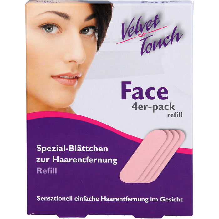 Velvet Touch Face Nachfüllset 4 Stück, 1 St. Packung