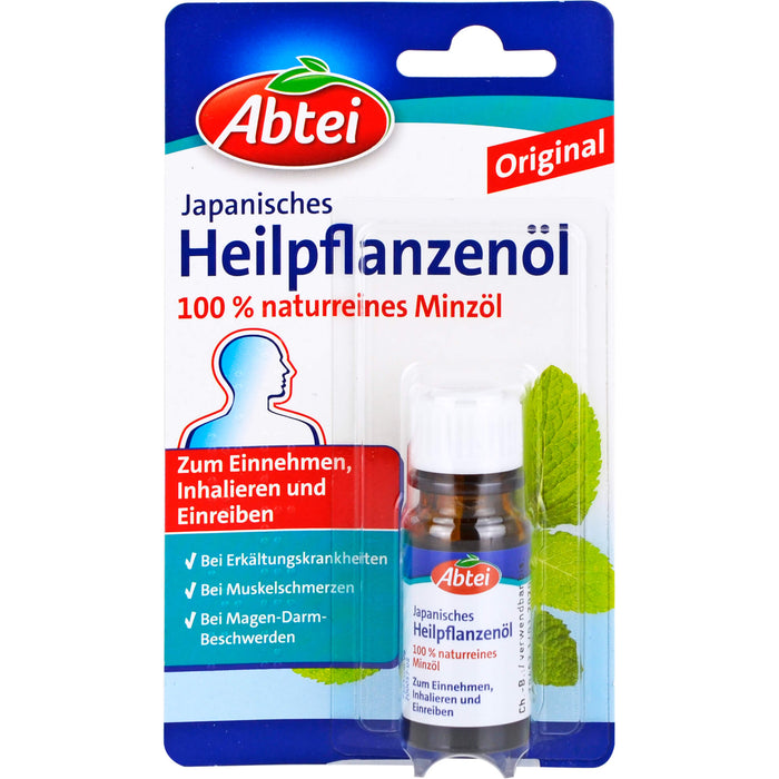 Abtei Original Japanisches Heilpflanzenöl, 10 ml ätherisches Öl