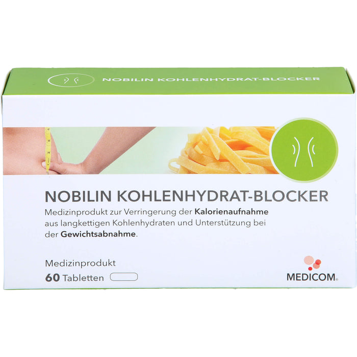 PhaSeo NOBILIN Kohlenhydrat-Blocker Tabletten, 60 pc Tablettes