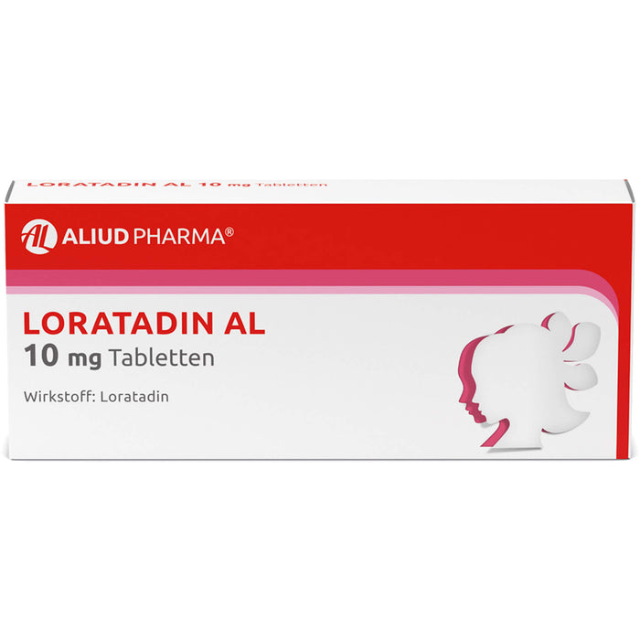 Loratadin AL 10 mg Tabletten Antiallergikum, 50 St. Tabletten