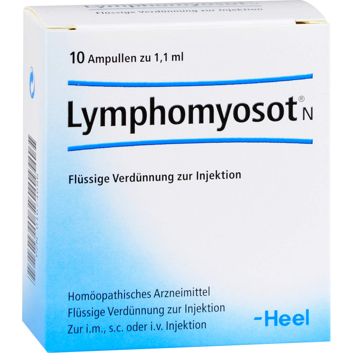 Lymphomyosot N Ampullen Heel, 10 pcs. Ampoules