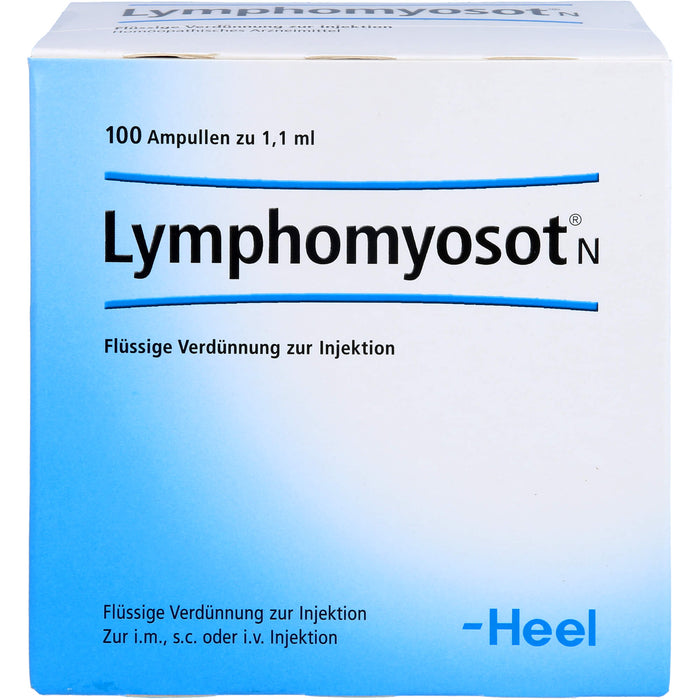 Heel Lymphomyosot N flüssige Verdünnung, 100 pc Ampoules