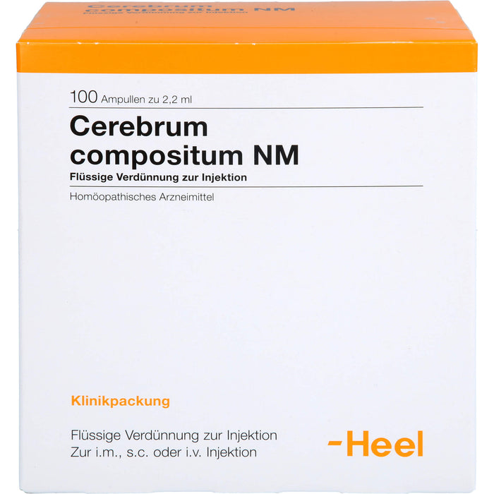 Heel Cerebrum Compositum NM flüssige Verdünnung, 100 St. Ampullen