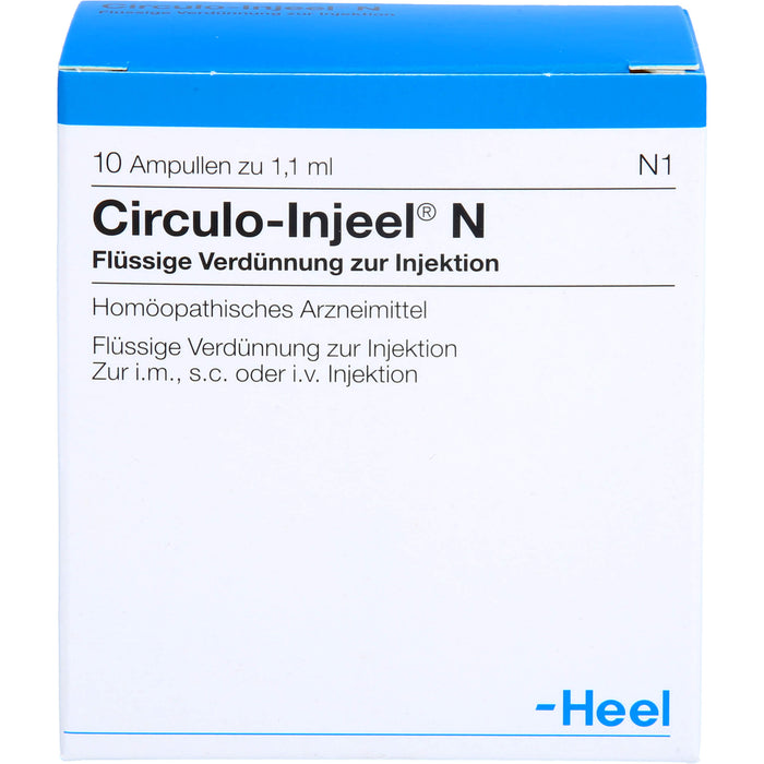 Circulo-Injeel N flüssige Verdünnung, 10 St. Ampullen