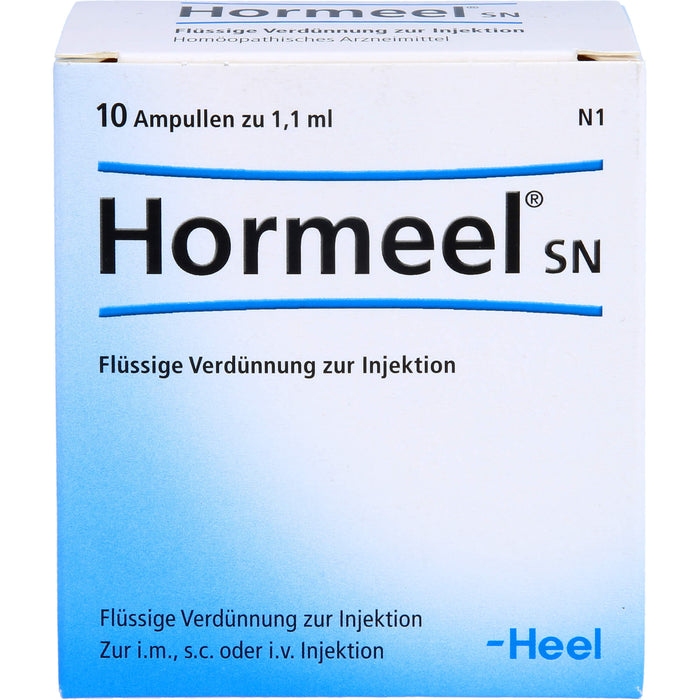 Hormeel SN flüssige Verdünnung, 10 pc Ampoules