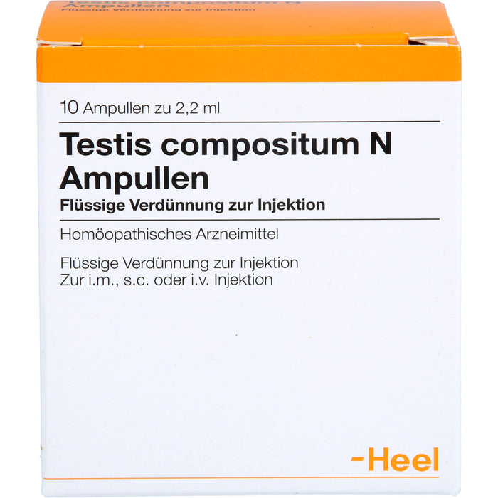 Heel Testis compositum N Ampullen, 10 St. Ampullen