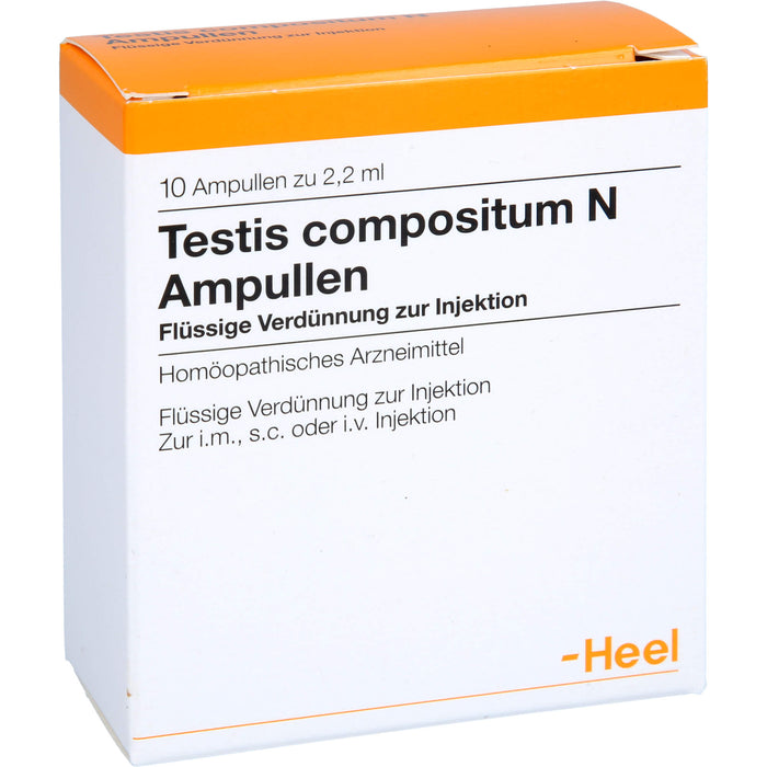 Heel Testis compositum N Ampullen, 10 St. Ampullen