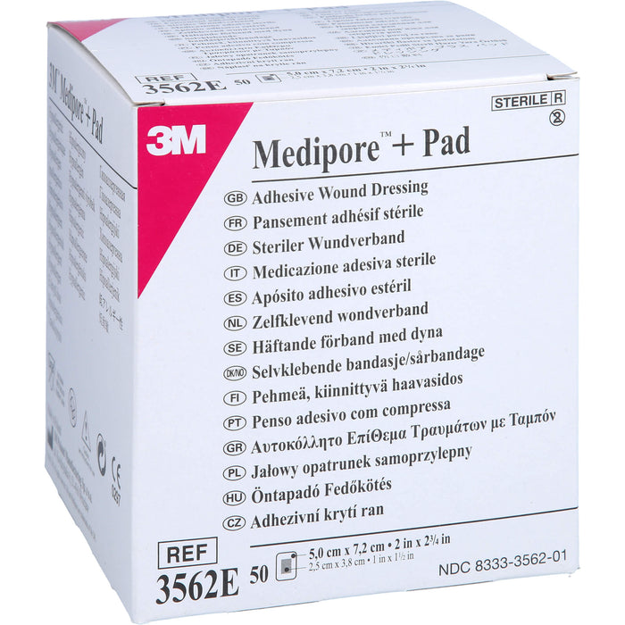 Medipore plus Pad steriler Wundverband 3562E, 50 St VER