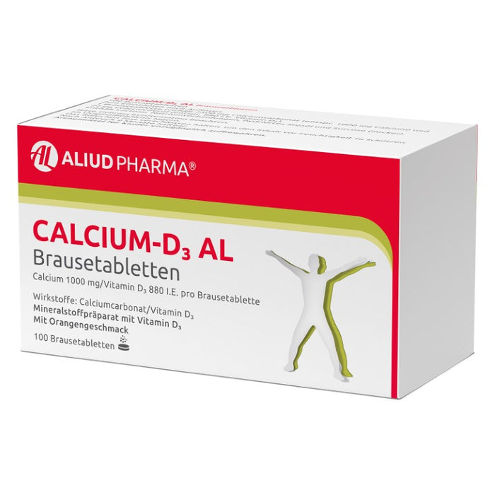 Calcium-D3 AL Brausetabletten, 100 pc Tablettes