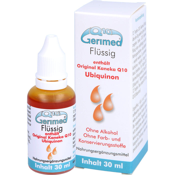 Q10 Gerimed flüssig ohne Alkohol, 30 ml Solution