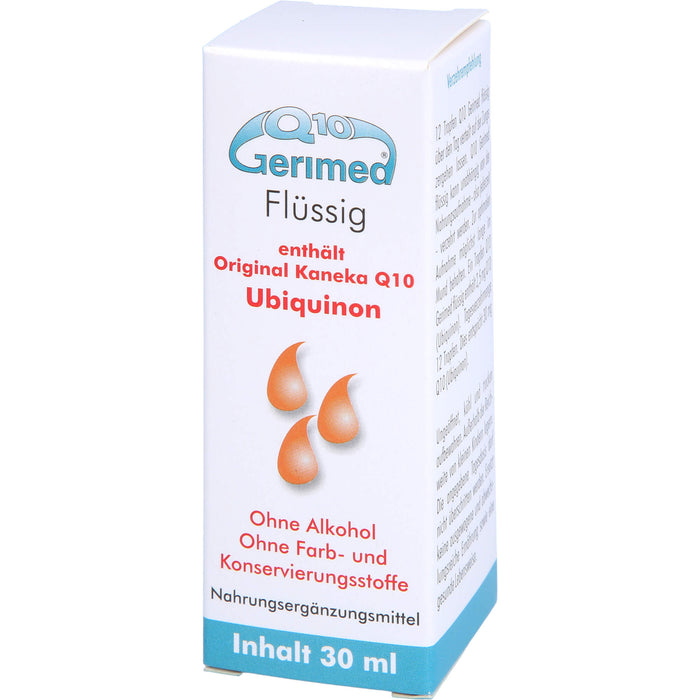 Q10 Gerimed flüssig ohne Alkohol, 30 ml Solution