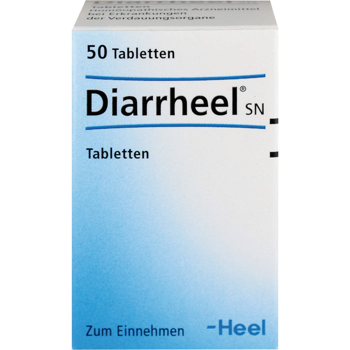 Diarrheel SN Tabletten bei Erkrankungen der Verdauungsorgane, 50 pc Tablettes