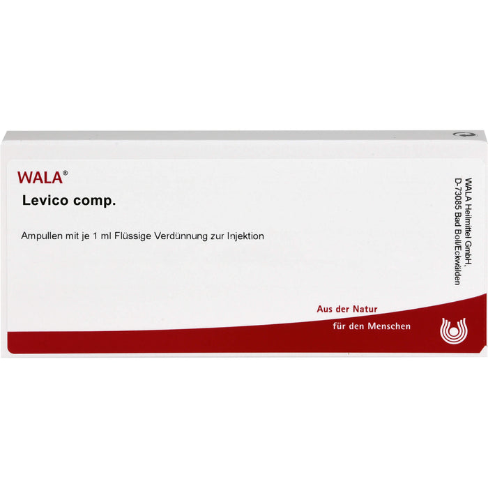 WALA Levico comp. Ampullen, 10 pcs. Ampoules