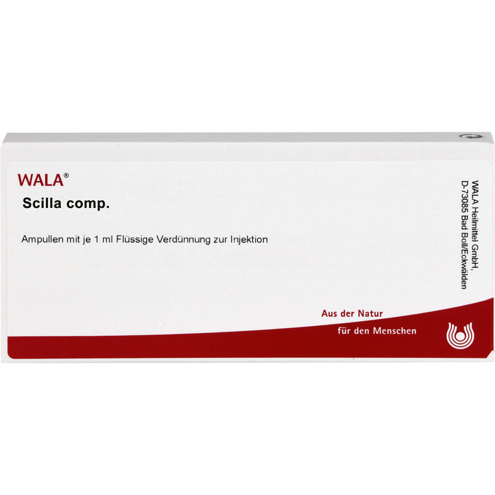 Scilla comp. Wala Ampullen, 10X1 ml AMP