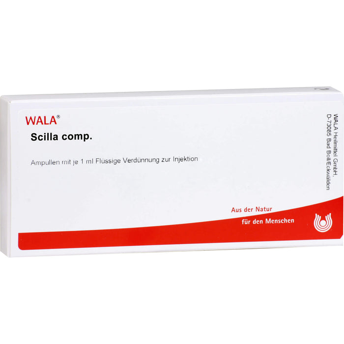 Scilla comp. Wala Ampullen, 10X1 ml AMP