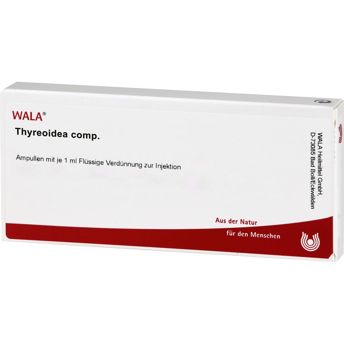 Thyreoidea comp. Wala Ampullen, 10X1 ml AMP