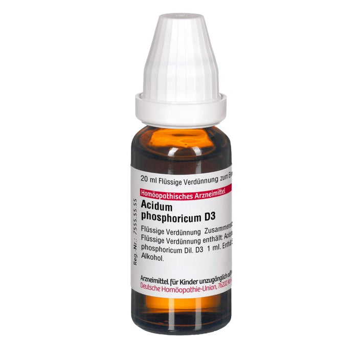 DHU Acidum phosphoricum D 3 flüssige Verdünnung, 20 ml Lösung