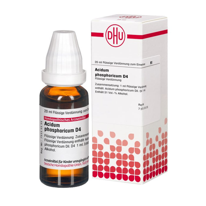 DHU Acidum phosphoricum D4 Dilution, 20 ml Lösung