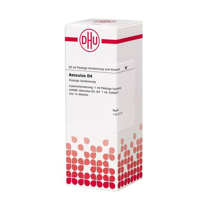 DHU Aesculus D4 Dilution, 20 ml Lösung