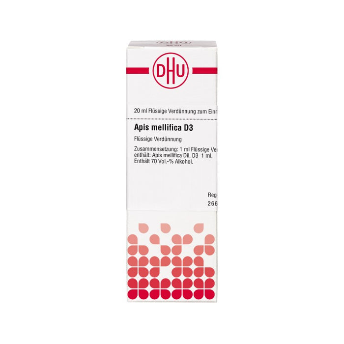 DHU Apis mellifica D3 Dilution, 20 ml Lösung