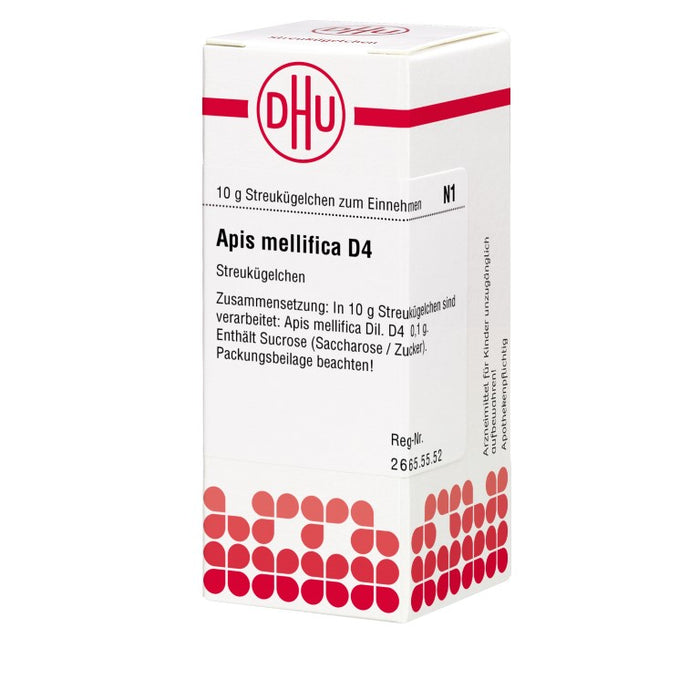 DHU Apis mellifica D4 Streukügelchen, 10 g Globules