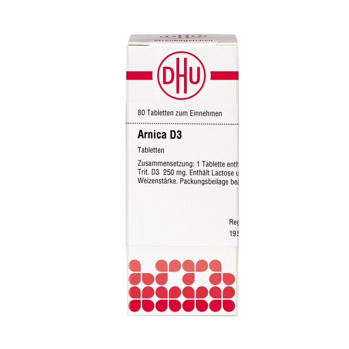 DHU Arnica D3 Tabletten, 80 pcs. Tablets