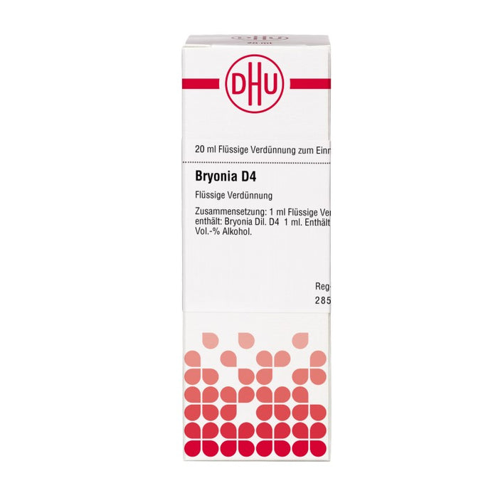 DHU Bryonia D4 Dilution, 20 ml Lösung