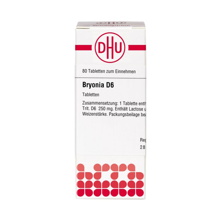 DHU Bryonia D6 Tabletten, 80 pcs. Tablets