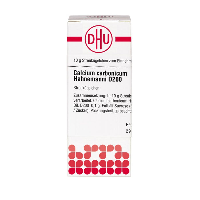 DHU Calcium carbonicum Hahnemanni D200 Streukügelchen, 10 g Globuli