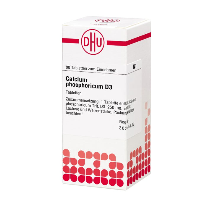 DHU Calcium phosphoricum D3 Tabletten, 80 pcs. Tablets