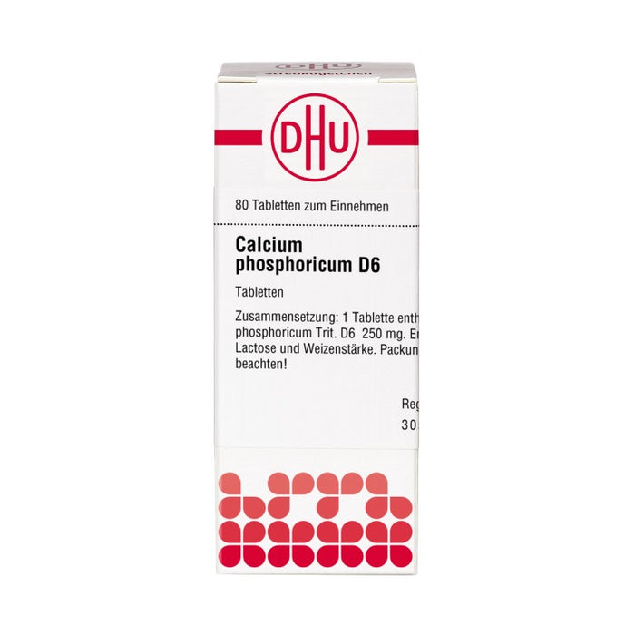 DHU Calcium phosphoricum D6 Tabletten, 80 St. Tabletten