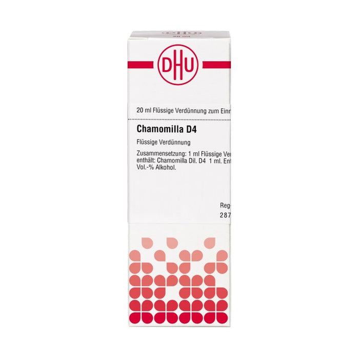 DHU Chamomilla D4 Dilution, 20 ml Lösung