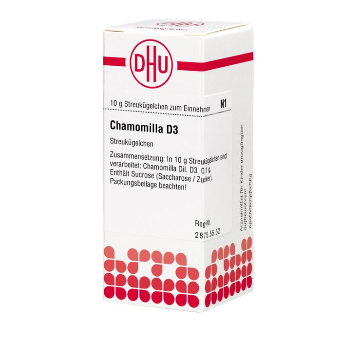 DHU Chamomilla D3 Streukügelchen, 10 g Globules