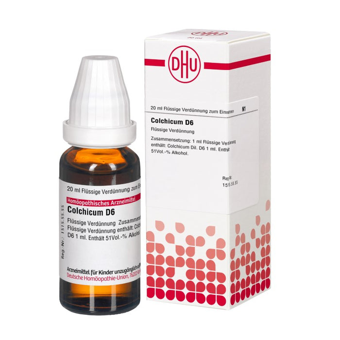 Colchicum D6 DHU Dilution, 20 ml Lösung