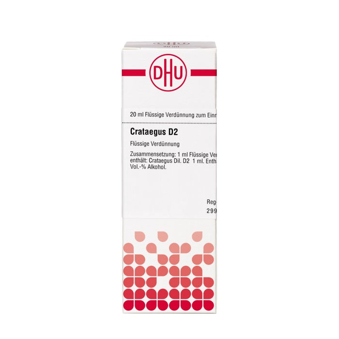 DHU Crataegus D2 Dilution, 20 ml Lösung