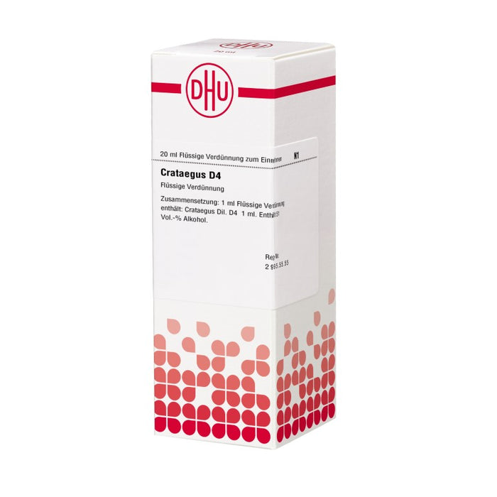 DHU Crataegus D4 Dilution, 20 ml Lösung