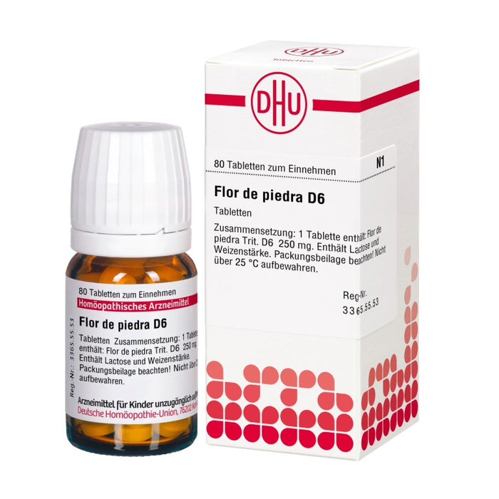 DHU Flor de Piedra D6 Tabletten, 80 pc Tablettes