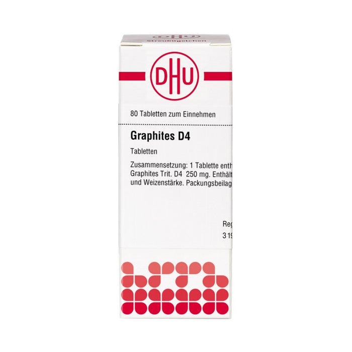 DHU Graphites D4 Tabletten, 80 St. Tabletten