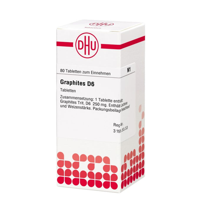 DHU Graphites D6 Tabletten, 80 pc Tablettes