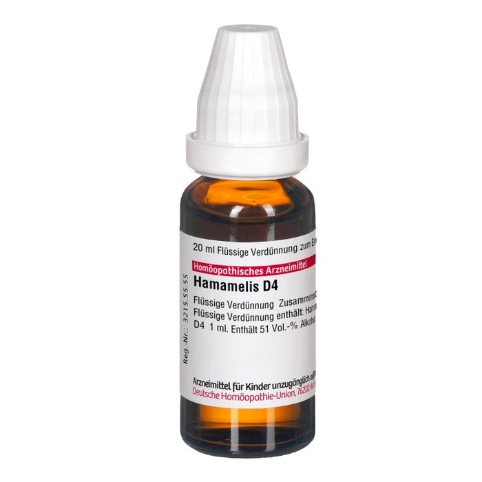 DHU Hamamelis D4 Dilution, 20 ml Lösung