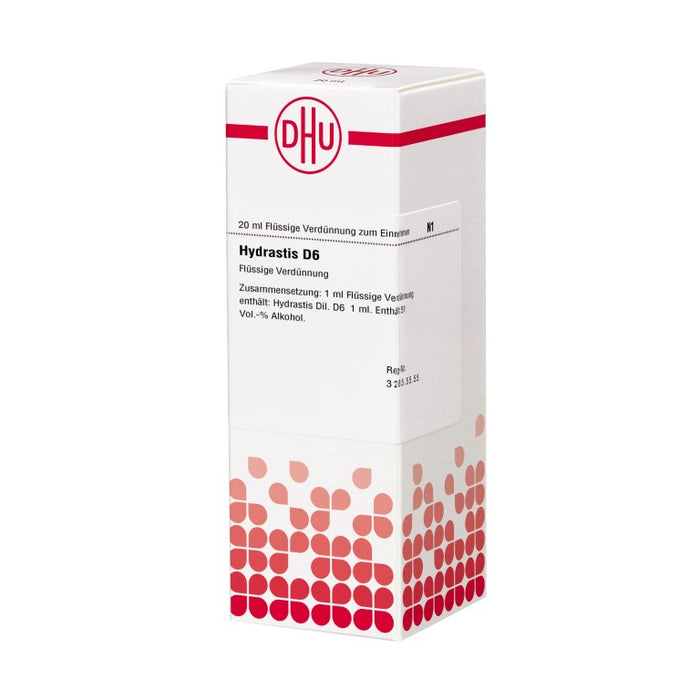 DHU Hydrastis D6 Dilution, 20 ml Lösung