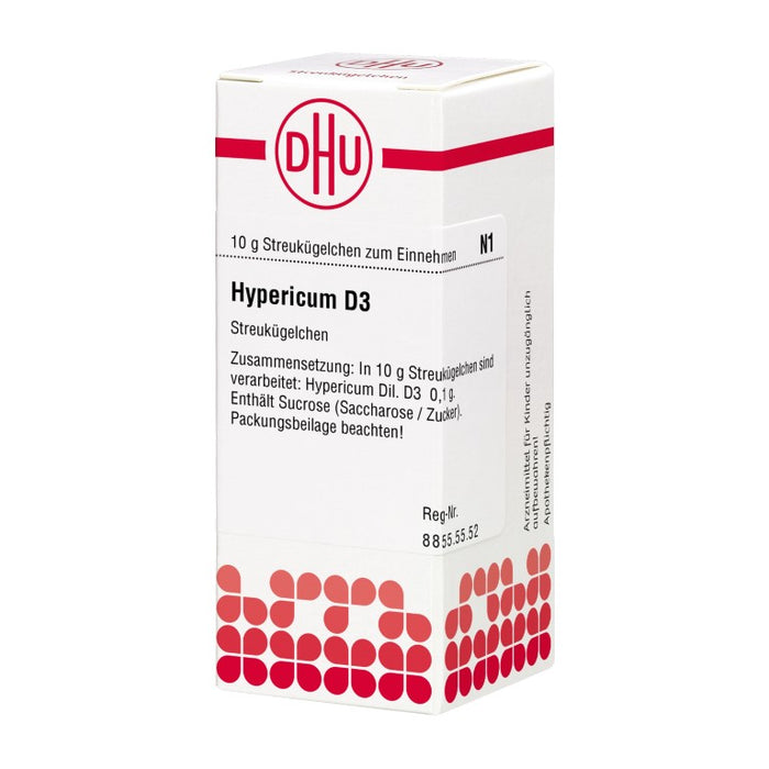 DHU Hypericum D3 Streukügelchen, 10 g Globuli