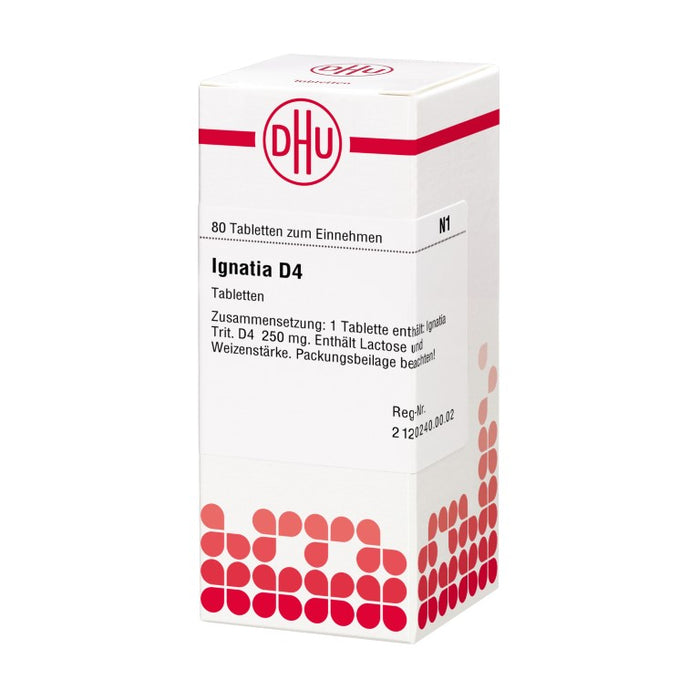 DHU Ignatia D4 Tabletten, 80 St. Tabletten