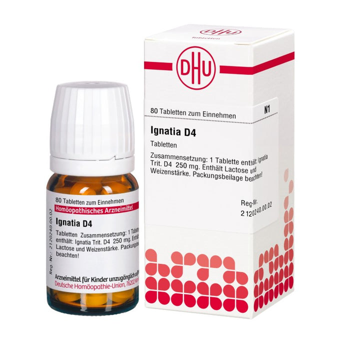 DHU Ignatia D4 Tabletten, 80 pc Tablettes