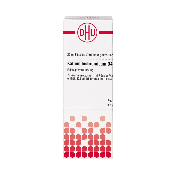 DHU Kalium bichromicum D4 Dilution, 20 ml Lösung