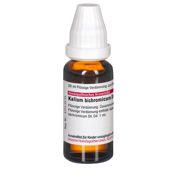 DHU Kalium bichromicum D4 Dilution, 20 ml Lösung