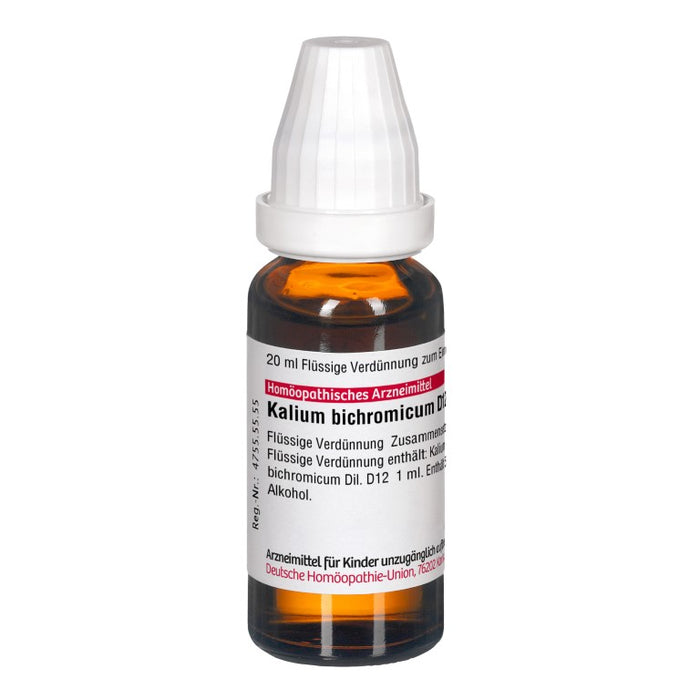 DHU Kalium bichromicum D12 Dilution, 20 ml Lösung