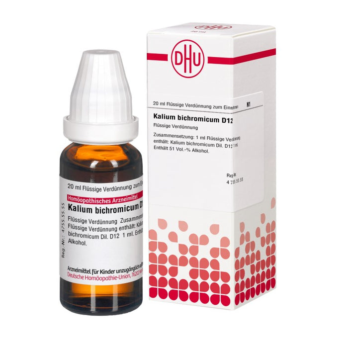 DHU Kalium bichromicum D12 Dilution, 20 ml Lösung