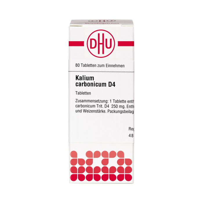 DHU Kalium carbonicum D4 Tabletten, 80 pcs. Tablets